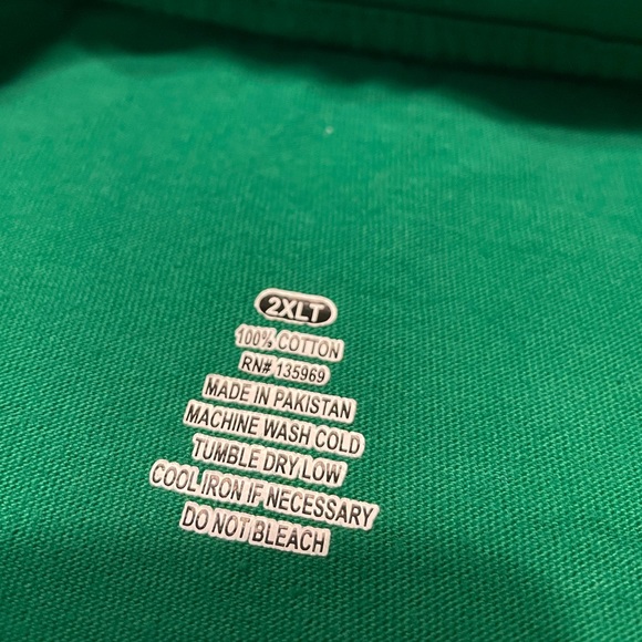 Fanatics Boston Red Sox green shamrock tee sz 2XLT - Picture 2 of 4